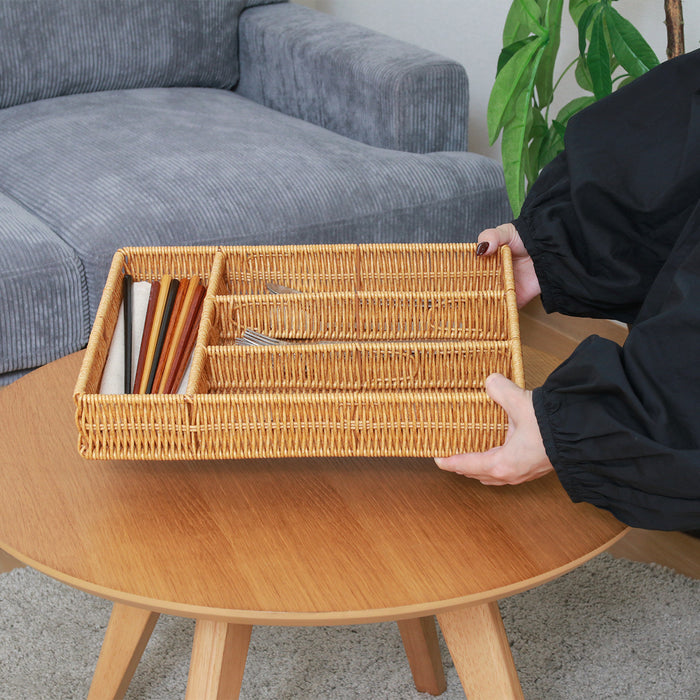 洗えるカトラリ収納 仕切り付き