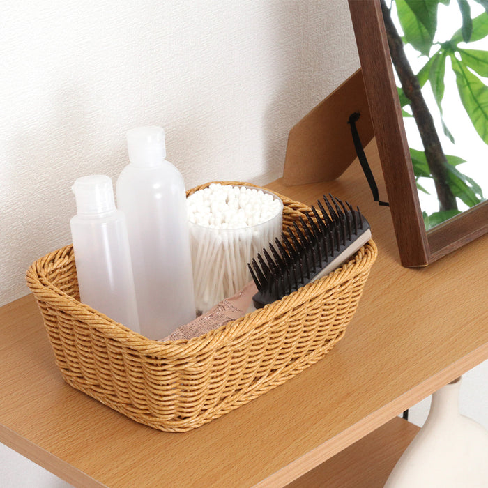 洗えるバスケット スクエアＭ