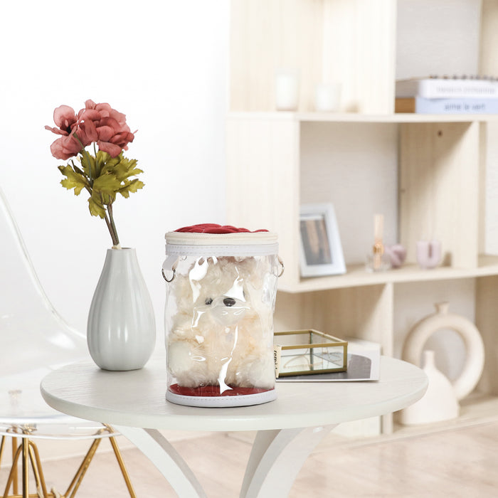 推し活　ぬいぐるみクリアバッグ