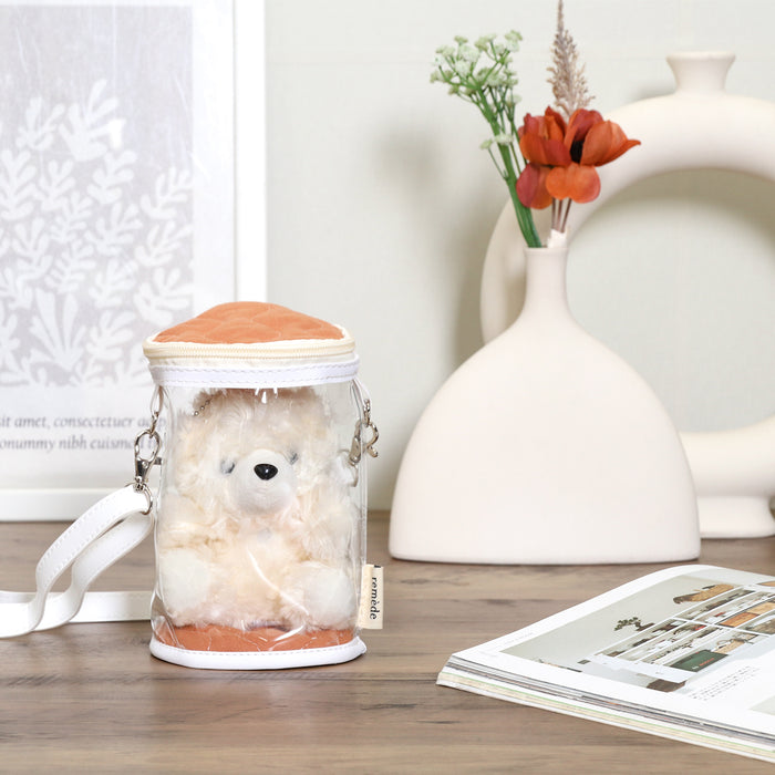 推し活　ぬいぐるみクリアバッグ