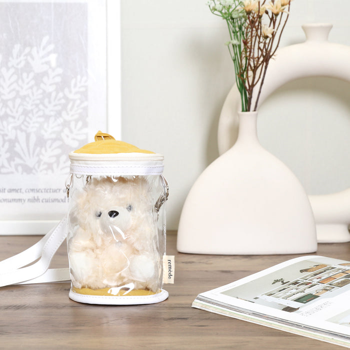 推し活　ぬいぐるみクリアバッグ