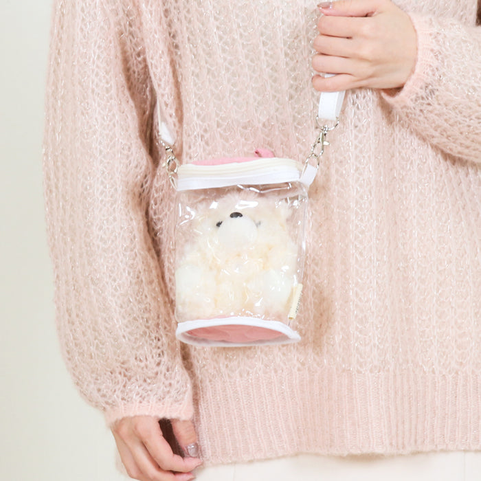 推し活　ぬいぐるみクリアバッグ