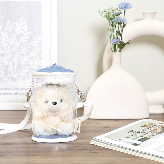 推し活　ぬいぐるみクリアバッグ