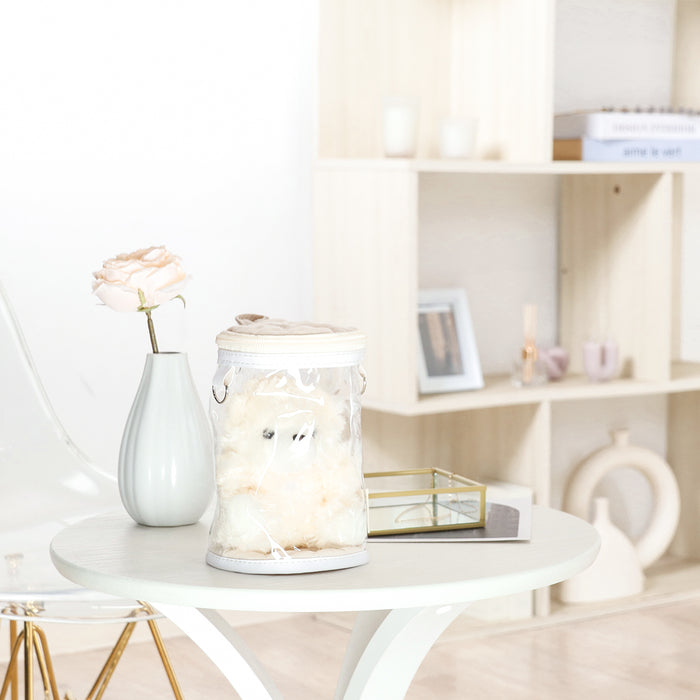 推し活　ぬいぐるみクリアバッグ