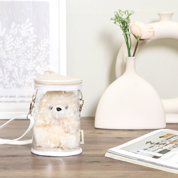 推し活　ぬいぐるみクリアバッグ