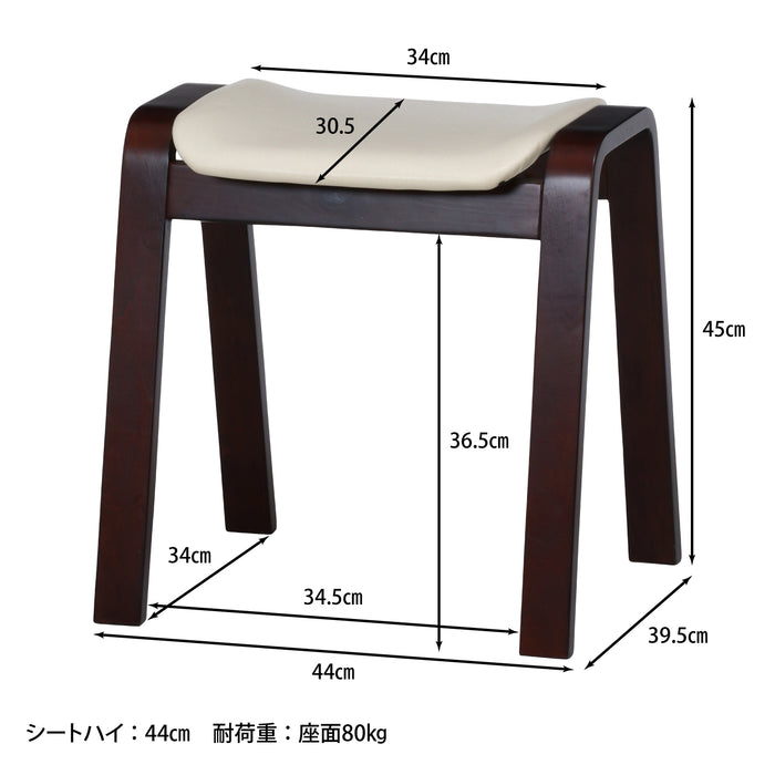 PU:アイボリー