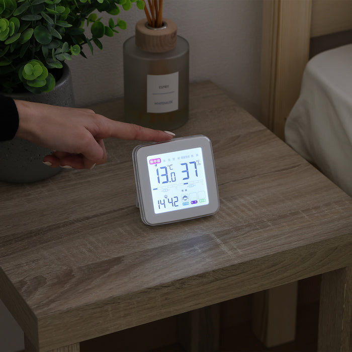 電波デジタル温湿度計