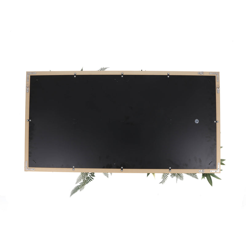 フレｰム付き壁面グリｰン 55×106cm