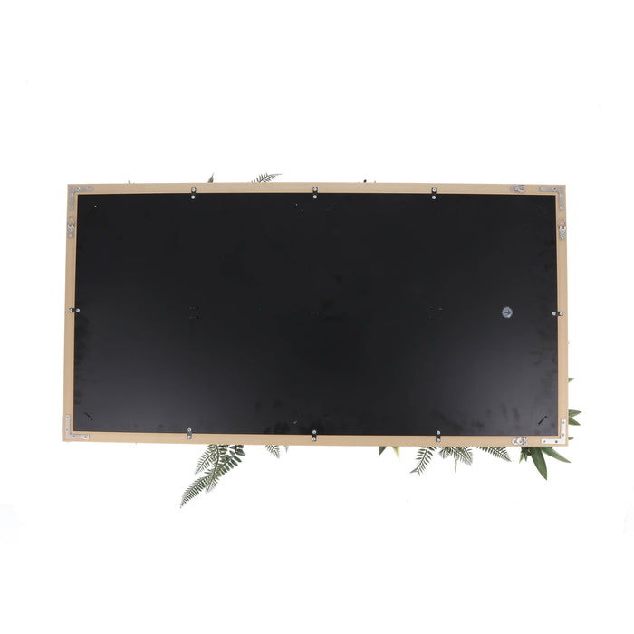 フレｰム付き壁面グリｰン 55×106cm