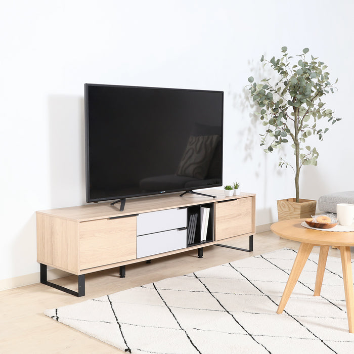 tonea TVボード 150幅 OAK×GY