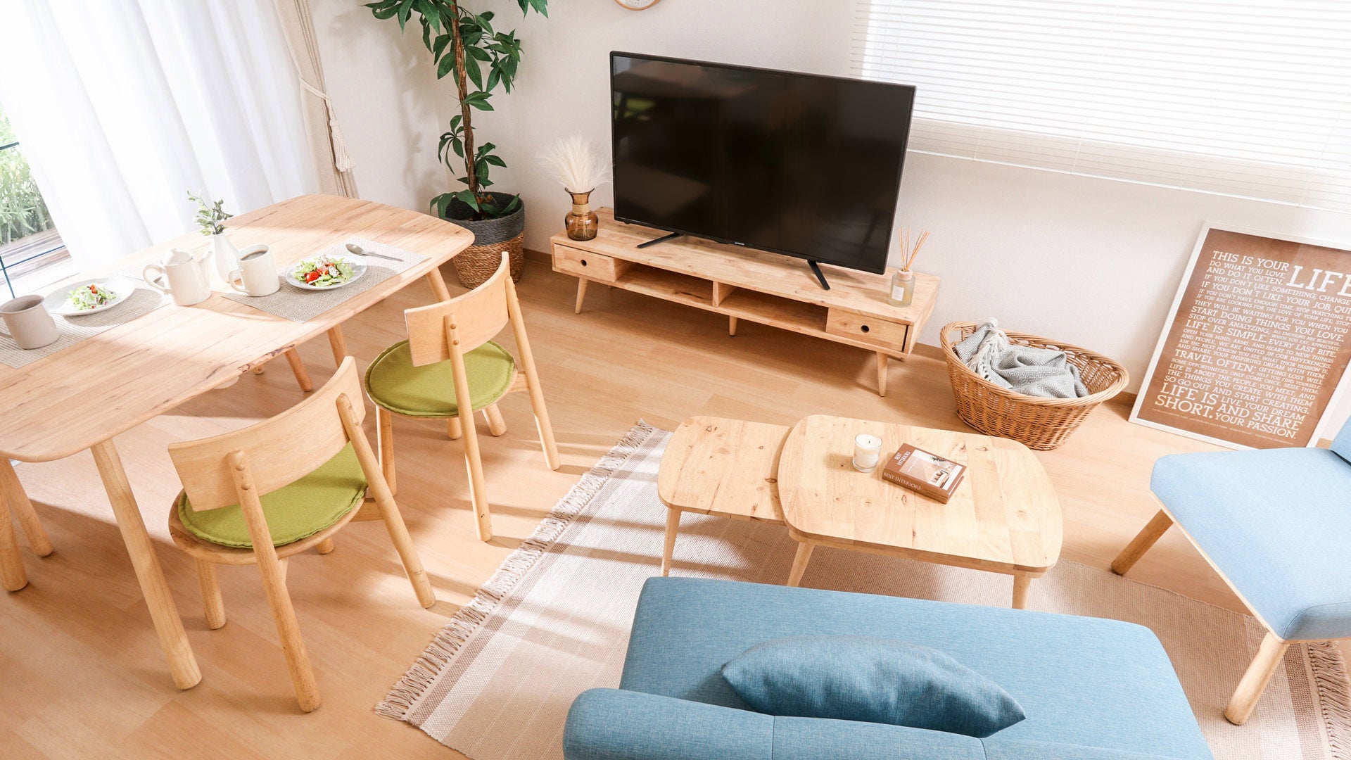 Natural　Signature　デスクセット 2色展開　不二貿易 Natural Signature - ナチュラルシグネチャー — Fujiboeki official store